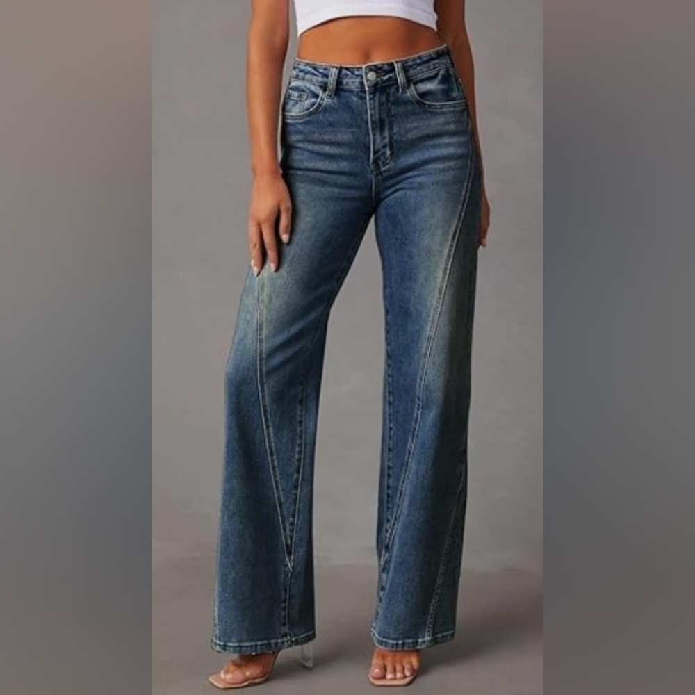 Women's Wide Leg Baggy Jeans